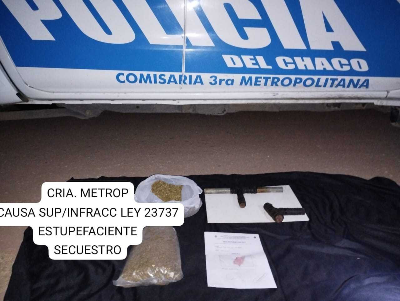 Fontana llevaba un arma tumbera y m s de un kilo de marihuana y