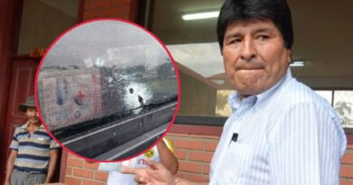 Evo Morales sufrió un atentado: dispararon 14 veces a su auto e hirieron a su chofer